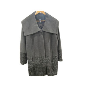 Alfani Charcoal Gray Wool Blend Coat - Size Large (EUC)